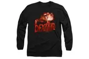 Dexter Unisex Adult Drawing T-Shirt (Black) - UTTV11049