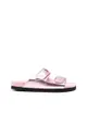 Palm Angels Leather Logo Sandals - PALM ANGELS - Pink