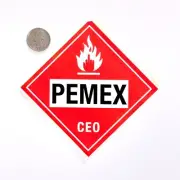 Rare PEMEX Eggshell Sticker - Ron English FAILE Barry McGee Buff Monster Invader