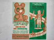 1967 AURORA MGM OZ-KINS Models Paint Set SCOOTER PIE Hand Puppet MAIL in Form