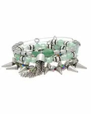ALEX AND ANI Set of 3 vintage wrap Bracelet bangles rare pieces power embrace
