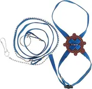 Generic Turtle Leash Turtle Supplies Reptile Terrariums Adjustable Reptile Harness Walking Rope Turtle Stuff Tortoise Harness Pet Leash Turtle Harness Strap Reptisoil Reptiles Blue Leather