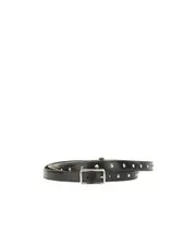 Alexander McQueen Double Strap Belt 80,85,75 Black