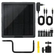 [EU Direct]5W 3 In 1 USB Charge Controlle Solar Panel Kit Built in 6000mAh 6V/12V Rechargeable Solar Charger For Hunti