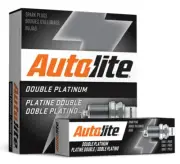 8 X AUTOLITE DOUBLE PLATINUM SPARK PLUGS FOR FORD TS50 T3 WINDSOR 250KW 5.6L V8