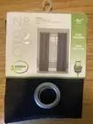 NO. 918 84" x 40" Curtain Panel NEW IN PACKAGE Sora Light-Filtering Black