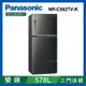 Panasonic國際牌 578公升 一級能效智慧節能三門變頻冰箱 NR-C582TV-K 晶漾黑