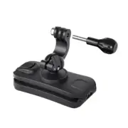 Easy To Use Backpack Strap Mount Clip For Action Camera Adventure Daily Activity