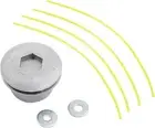 Universal Alloy Line Trimmer Head M10 Trimmer Line Twister Whipper Snipper Repla