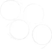 ifundom Nylon Ukulele Strings Set 1 Pack Sturdy Strings for Music Instrument Replacement for Ukulele Accessories for
