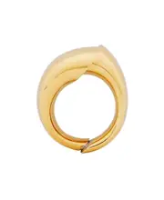 polished chunky ring 51,53 Yellow