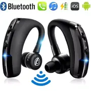 Bluetooth 5.0 Earpiece Wireless Headset Noise Cancelling Earbuds Driving Trucker