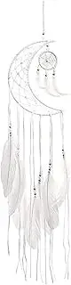Gifts for Women Wind Chimes,Moon Dream Catcher Wind Chime Ornaments Student Graduation Gift Creative Birthday Gift Decoration Wind Chimes (Color : A)