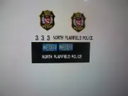 North Plainfield Old School NJ Police Vehicle Decals 1:43