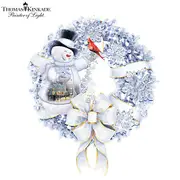 Thomas Kinkade 'Winter Wonderland' Illuminated Wreath