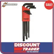 Bondhus L-Wrench Ball End Hex Key Set Metric 9 Piece - Made in USA - 10999