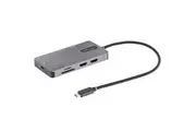 StarTech.com 120B-USBC-MULTIPORT USB C Multiport Adapter, Dual HDMI Video 4K