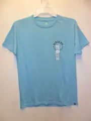 Rip Curl Men's S/S T-Shirt - Light Blue - Medium - NWT - LAST ONE
