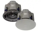 Crestron Saros IC6T-B-T Saros 6.5” 2-Way In-Ceiling Speaker, Black Textured PAIR