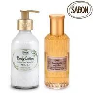 在飛比找momo購物網優惠-【SABON】光澤彈潤保濕組(保濕光萃油100ml+身體乳液