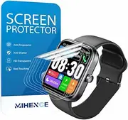 Screen Protector for S3 2024 1.83'' Smart Watch, HD Full Coverage TPU Protective Film Compatible for TOZO S3 2024 New Upgraded Smart Watch (6PCS)