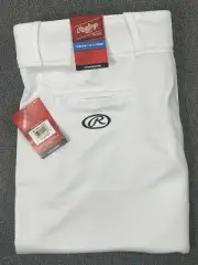 Rawlings BP150K-W-91 Men's XL White Baseball KNICKERS "fit like NWT