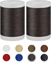 330 Yards Extra Strong Upholstery Thread,Coffee Bonded Nylon Thread for Denim L