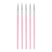 5pcs Clay Sculpting Tool Set Clay Sculpting Rubber Tip Shaping Pen White