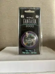 Yo-Yos Walt Disney Fantasia 2000 Chrome Yo-Yo With Micky Representation Etch