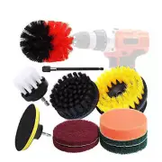 Electric Drill-Brush Power Scrubber Cleaning Brush Bathroom Tub Shower Tile Car