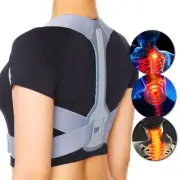 Posture Corrector Body Brace Back Lumbar Shoulder Support Belt Adjustable Brace