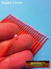 M01201-25 MOREZMORE 25 2.5 mm MicroBrush Micro Brush Applicator Mini Swab