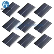 10PCS Solar Panel 6V 1W Module For Light Battery Cell Phone Toys Charger 0-200MA