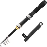 Fishing Rods for Men Portable Telescopic Rod Fiberglass Fishing Pole for Boat and Backpacking