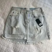 One teaspoon Revolve Brando mini Skirt Size 29 New with Tags