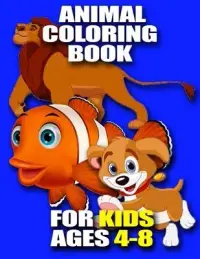 在飛比找博客來優惠-Animal Coloring Book for Kids 