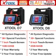 XTOOL D8 D7 Auto All System Diagnostic OBD2 Scanner Tool Ecu Coding Active Test