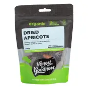 Honest to Goodness Organic Dried Apricots | 200g