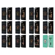 MAN CITY FC 2020/21 WOMEN'S AWAY KIT GROUP 1 LEATHER BOOK CASE FOR iPOD TOUCH