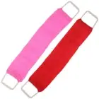 Shower Wash Cloth Silicone Bath Towel Back Scrubber Shower Men