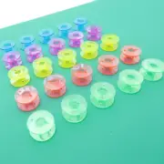 Plastic Bobbin Set Plastic Sewing Machine Bobbins Plastic Bobbin Storage Case