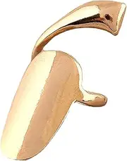 [VOLURE] Finger Joint, Ring Toe Ring,Rings,Ring Alloy Texture Fashion Nail Ring Extend Finger Nail Rings Hand Ornaments Nail Decoration Finger Ring Alt Rings Pack