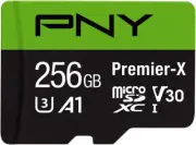 256GB Premier-X Class 10 U3 V30 Microsdxc Flash Memory Card - 100Mb/S, Class 10,
