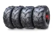 WANDA 8 Ply ATV Tires 22x7-11 22x10-9 Mud Sling fit Honda Recon Suzuki Ozark 250