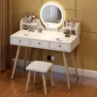 LED Queen Dresser w/Mirror & Stool Modern AU Stock Fast Post