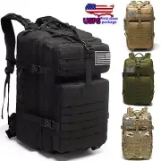 40L Military Tactical Backpack Men Large Army Assault Pack Outdoor Travel Bag