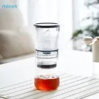 在飛比找momo購物網優惠-【Minos】冰滴咖啡壺 350ml(外部輕鬆調節滴速、可無