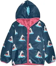 [Caihoyu] Boys Sherpa Jacket Simple Baby Boy Clothes Toddler Girl Fleece