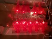 Vintage Lobster 10 indoor/outdoor string light set new - never used.