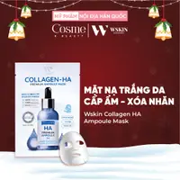 在飛比找蝦皮購物優惠-Wskin Collagen HA Ampoule 面膜紙面